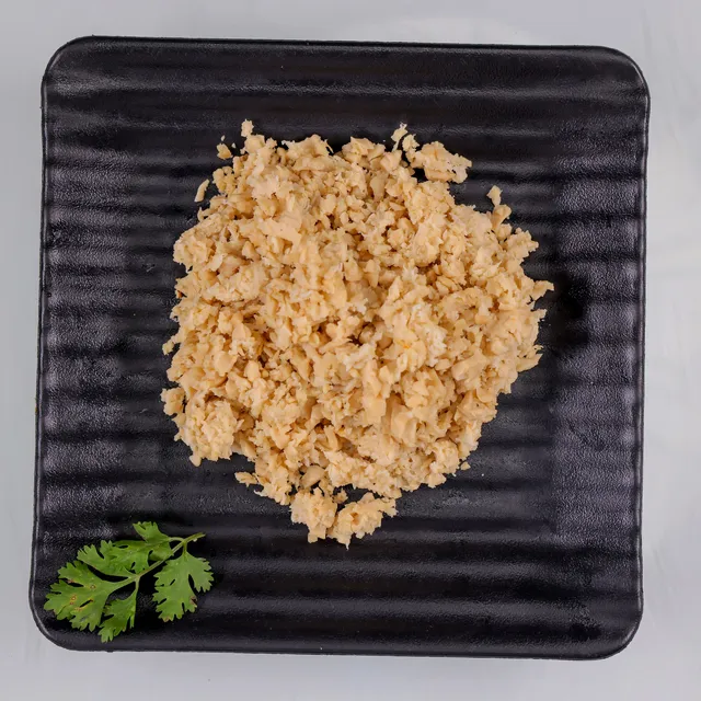 Wet textured soy protein