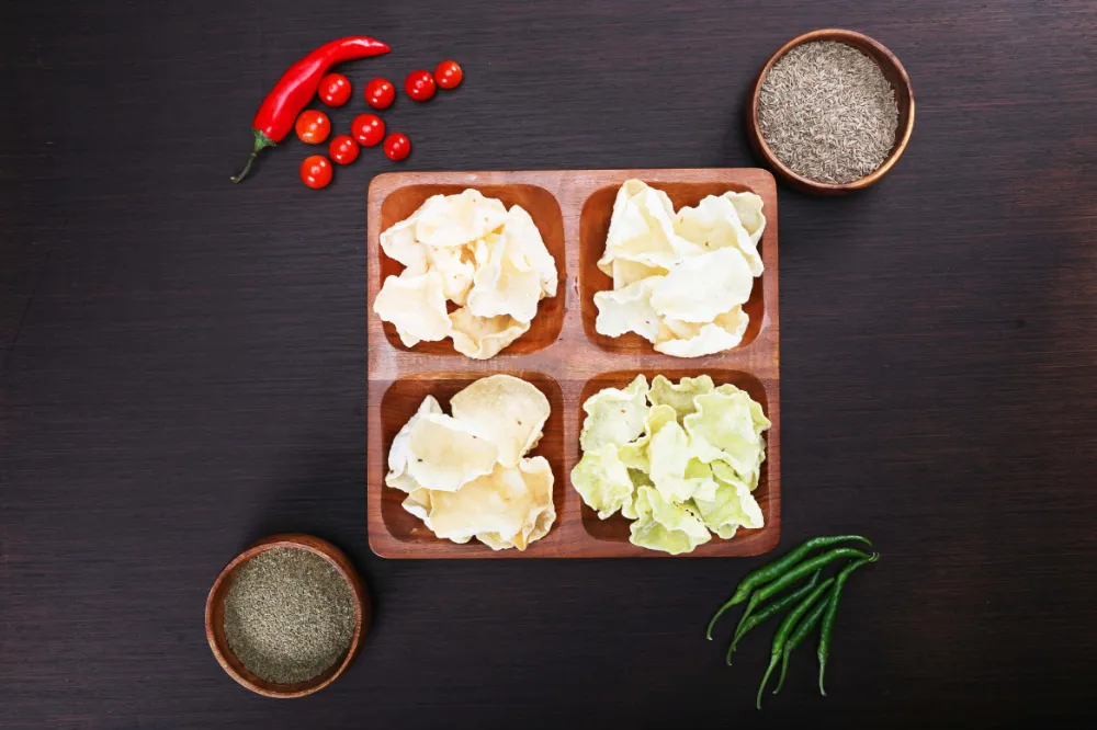 Rice Papad & Pellets