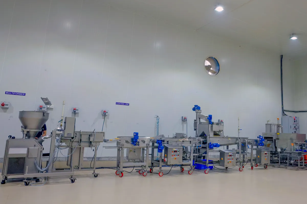 Forming and coating lines on the Rudrapur plant floor